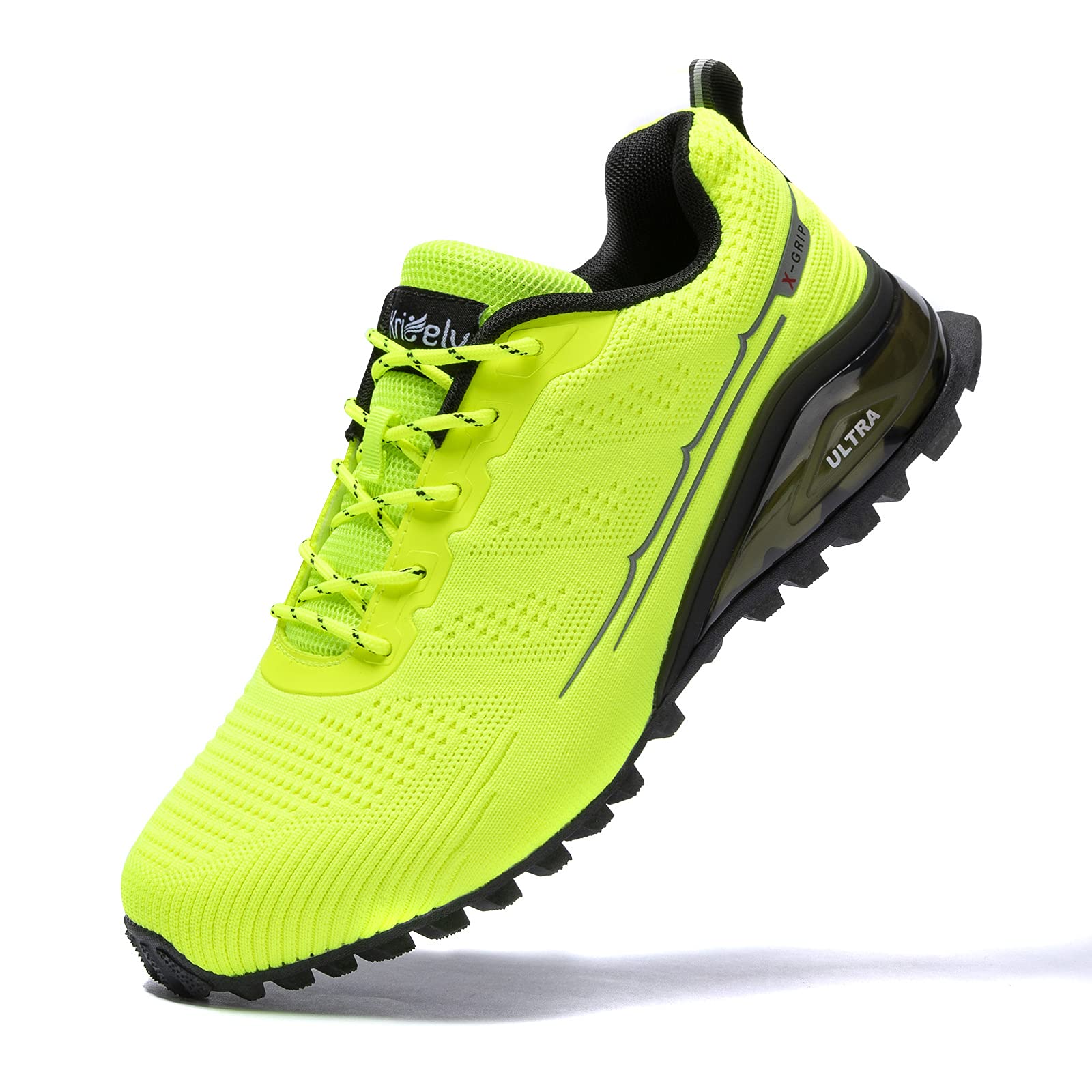 **Kricely Men's Trail Running Shoes - Lightweight Hiking Sneakers for Outdoor Walking, Tennis & Cross Training - Durable Workout Footwear for Men - Perfect for Hiking, Gym & Casual Wear**