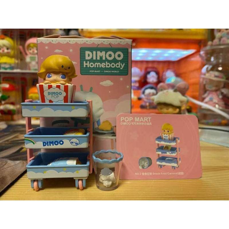 DIMOO Homebody Series Snack Food Carnival - Blind Box Collectible Figures for Anime Fans, Home Decor, and Gift Giving