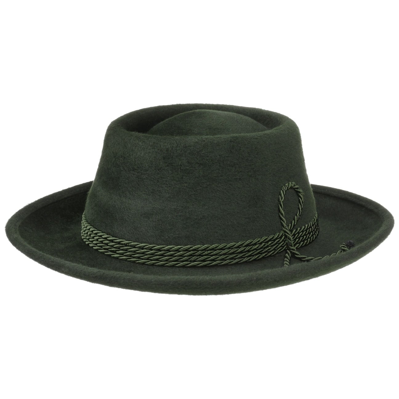 Premium Mießbacher Fur Felt Hat by Lodenhut Manufaktur - Classic Wool Felt Fedora for Men & Women - Perfect for Outdoor Adventures, Hiking, and Winter Fashion