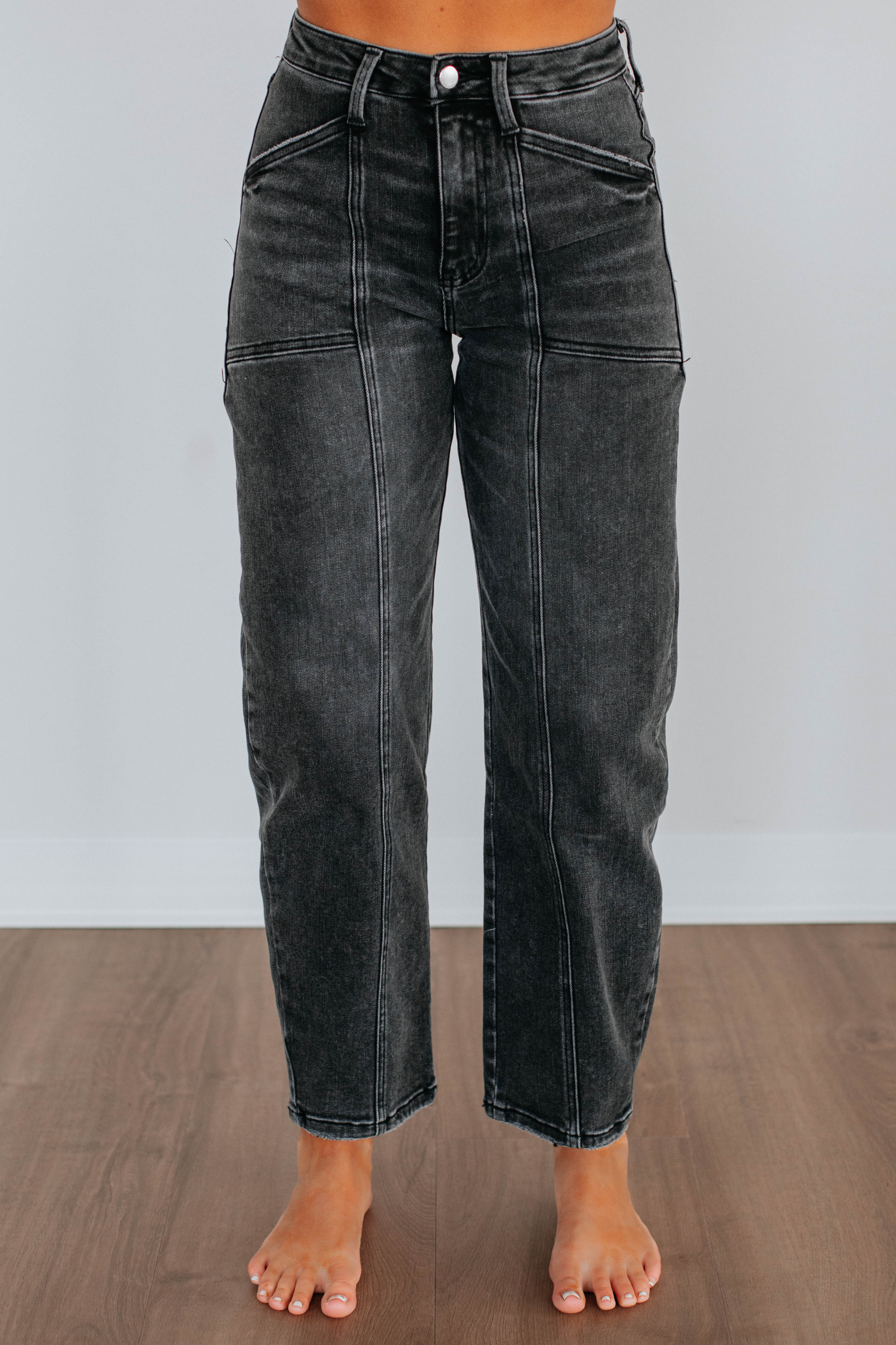 Clea Flying Monkey Jeans for Women - High Waist Stretch Denim Pants - Perfect for Casual Wear, Office & Night Out
