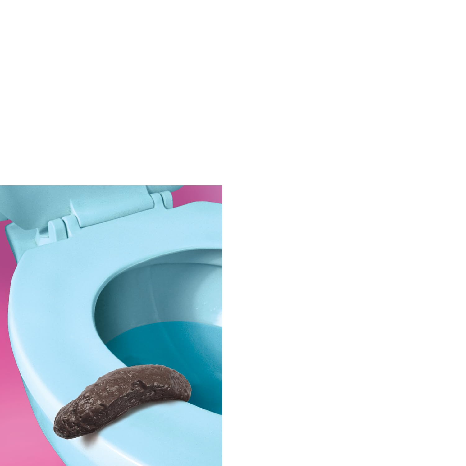 Loftus Gross Party Pooper Fake Poo Prank Toy - 4 Inch Realistic Brown Fake Poop for Gag Gifts, Halloween Pranks & Party Jokes - Hilarious Novelty Item for Friends & Family