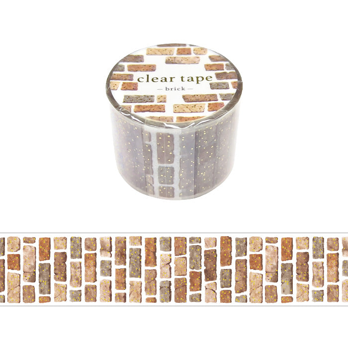Clear PET Packaging Tape for Shipping Boxes - Strong Adhesive Brick Tape for Secure Sealing - Ideal for E-commerce, Moving & Storage
