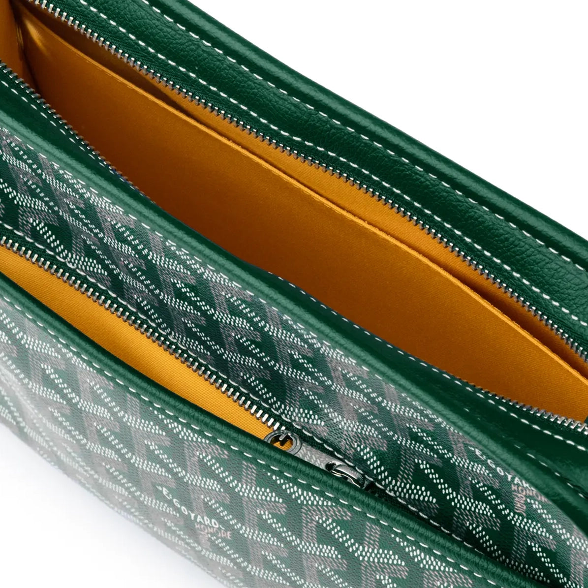 Goyard Jouvence MM Green Washbag | Luxury Travel Cosmetic Case | Perfect for Travel, Gym & Everyday Use