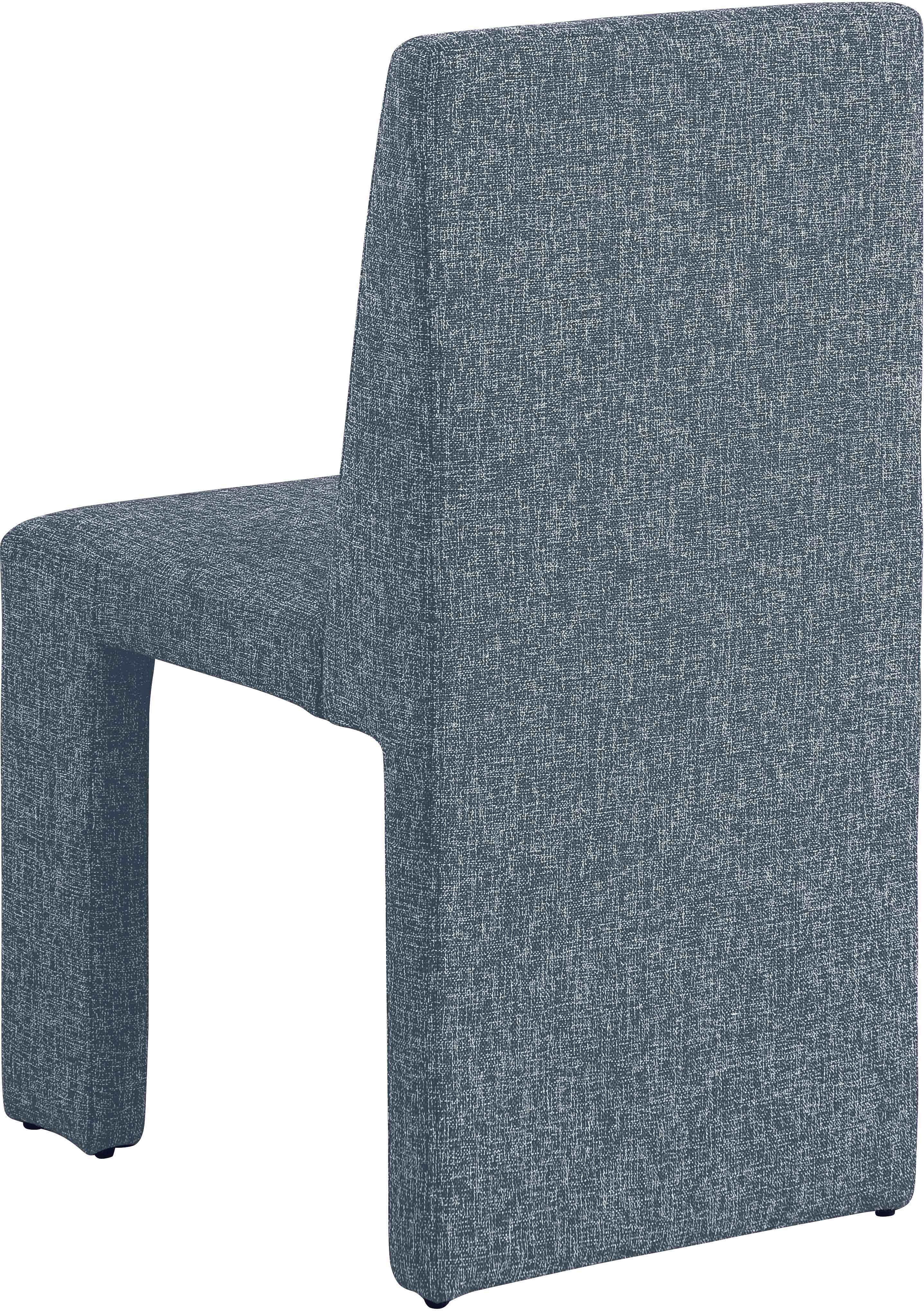Benson Linen Textured Fabric Dining Chair - Modern Farmhouse Style Upholstered Seat for Kitchen, Dining Room & Home Decor | Comfortable & Durable