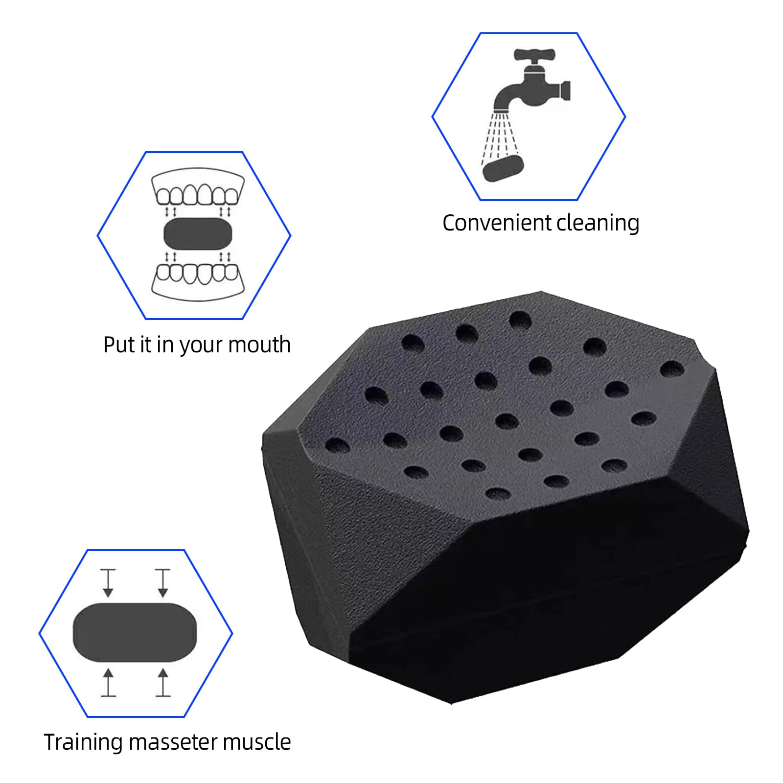 Oxyflow Portable Adjustable Trainer for Oral & Muscle Exercise - Yoga, Cycling, Hiking, Running | Daily Fitness Training & Easy to Clean | Perfect for Gym, Home Workouts & Outdoor Activities