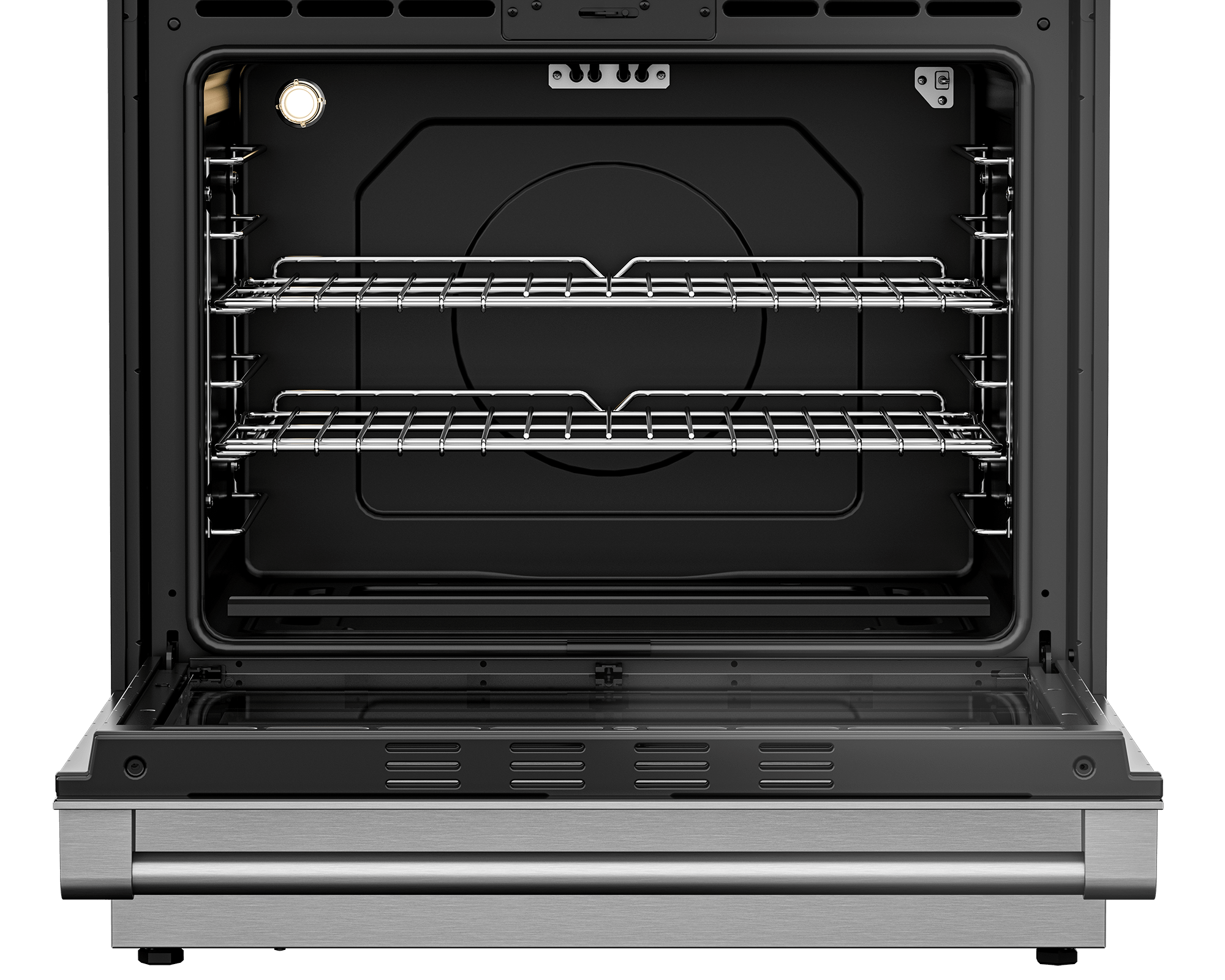 Beko SLER30423SS 30-Inch Slide-In Electric Range - Stainless Steel, Convection Oven, Self-Cleaning - Perfect for Modern Kitchens & Home Cooking