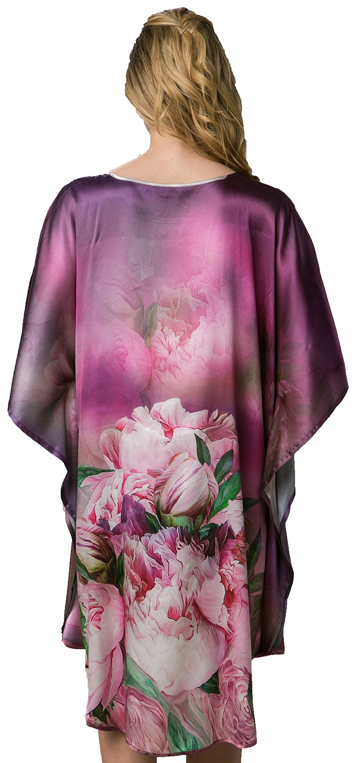 Grace Silk 100% Pure Mulberry Silk Nightgown for Women - Luxurious Soft Sleepwear for Comfortable Nights & Relaxing at Home