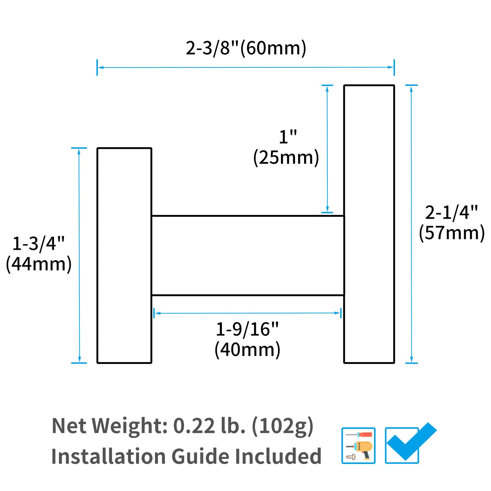 Stainless Steel Angle Simple Towel Hook - Black & Gold Wall Mounted Bathroom & Kitchen Towel Holder, Robe Hook for Home, Hotel, Spa (2 Pack) - Perfect for Hanging Towels, Robes, Aprons & More