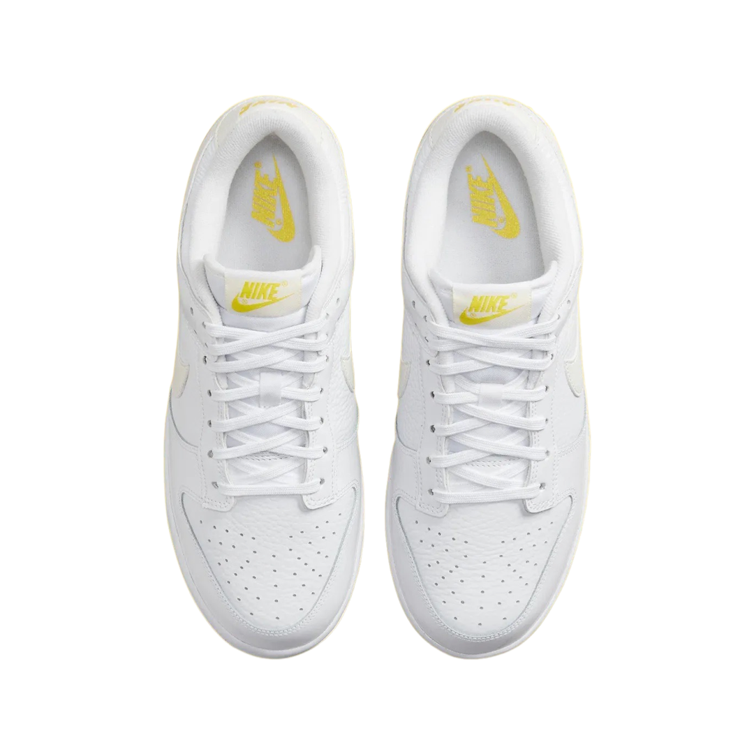 Nike Women's Dunk Low Valentine's Day Sneakers - White & Yellow Heart Design | Perfect for Valentine's Gifts, Casual Wear & Street Fashion