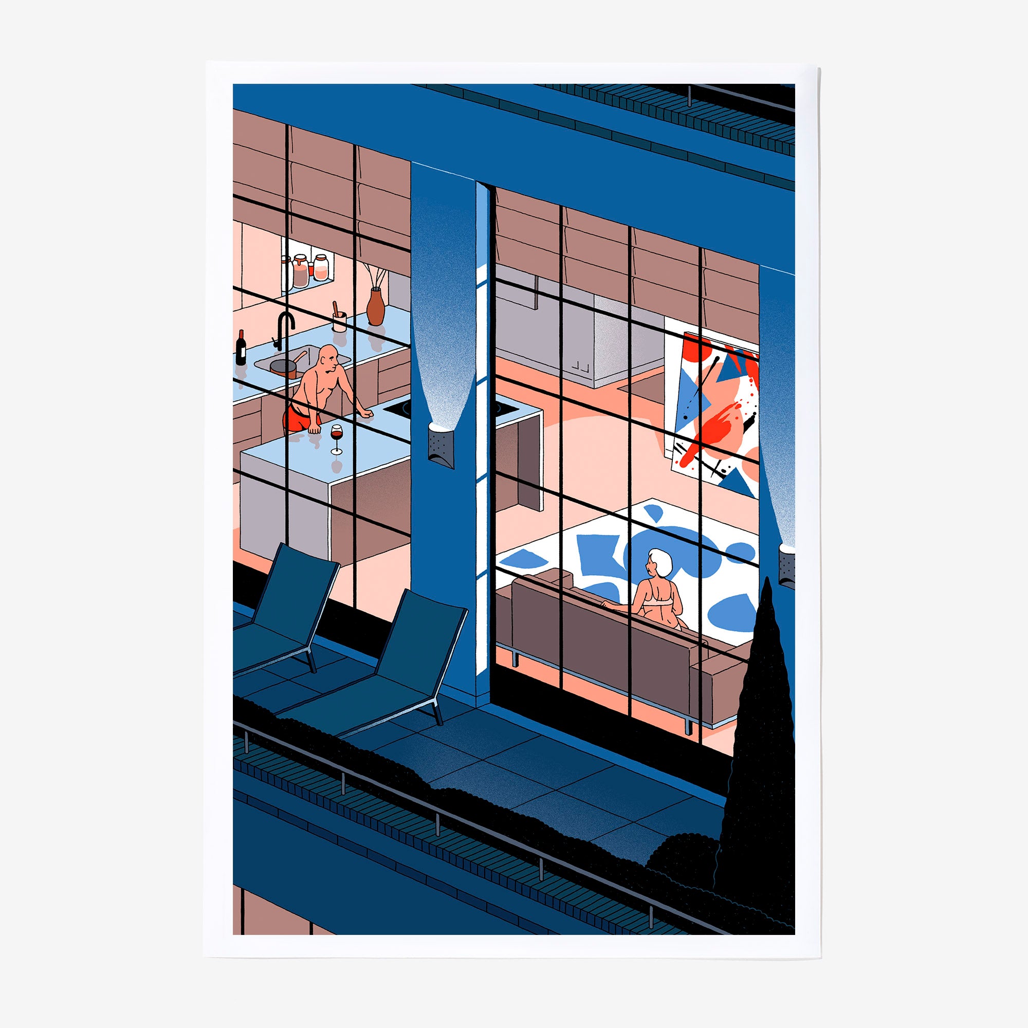 Neighbors Across the Street - American Cross-Border E-commerce Home Decor for Living Room, Bedroom & Office