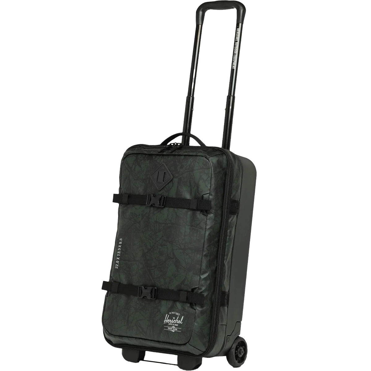 All-Season Hybrid Roller Bag - 41L Large Carry-On Luggage for Travel, Business & Vacations | Lightweight Durable Suitcase with Smooth Wheels