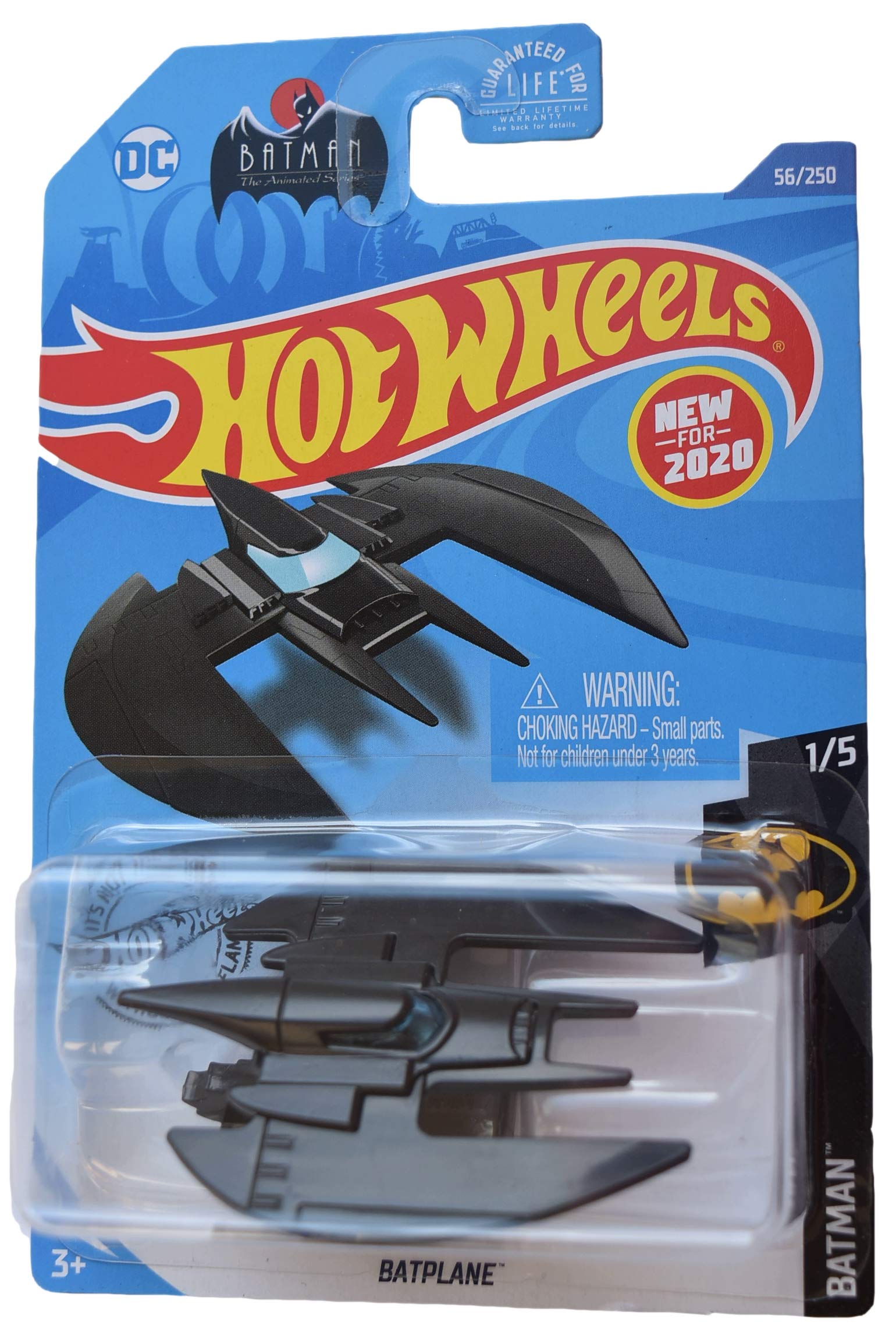 Hot Wheels Batman 1/5 Scale Batplane Diecast Model Car - Limited Edition 56/250 - Collectible DC Comics Toy for Kids & Adults - Perfect for Display, Gifts & Superhero Collections