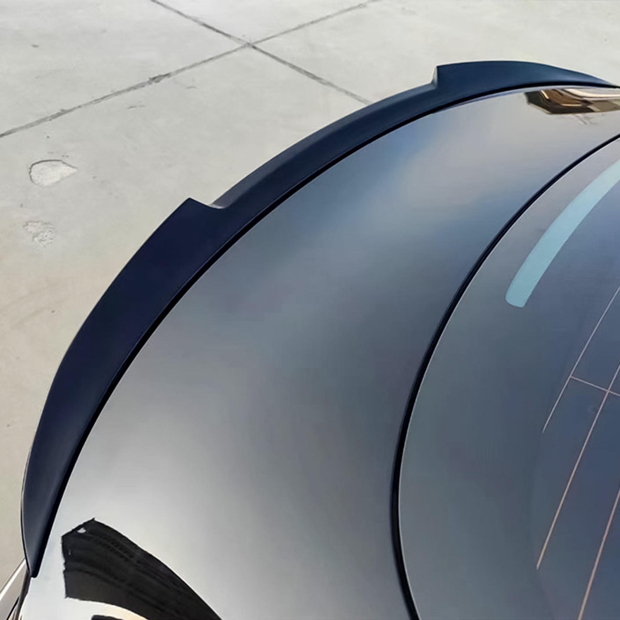 RZ Style Trunk Lip Spoiler for Tesla Model 3 Highland 2024+ - Carbon Fiber Rear Spoiler - Enhances Aerodynamics & Sporty Look - Perfect for Street Racing & Car Shows