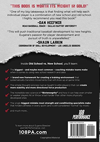 Old School vs. New School: Data & Technology Applications in Baseball - Improve Performance & Strategy for Players and Coaches