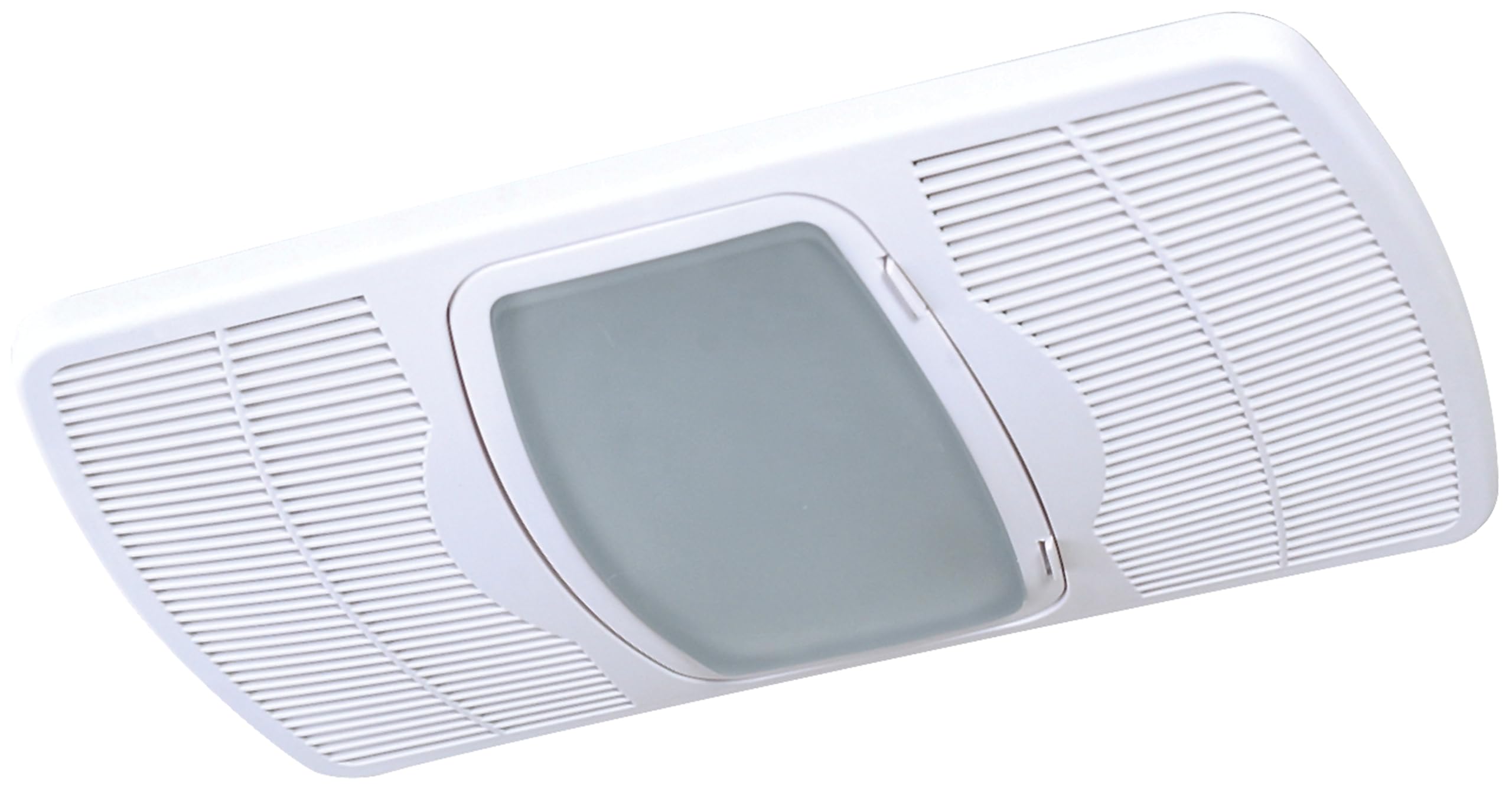 Air King AK55L Ceramic Heater with Exhaust Fan & Light - Portable Space Heater for Home, Office & Garage - Energy Efficient Heating & Ventilation Combo