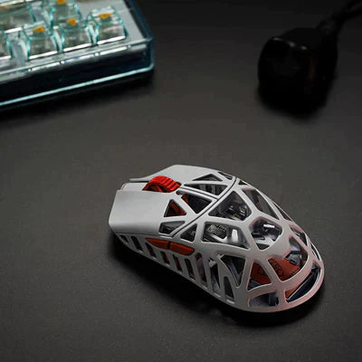 WLmouse Beast X Mini Magnesium Alloy Wireless Gaming Mouse - Lightweight, Ultra-Fast 1KHz Polling, Ergonomic Design for Esports & FPS Games (Mint Green) - Perfect for Competitive Gaming, Office Work & Travel Use