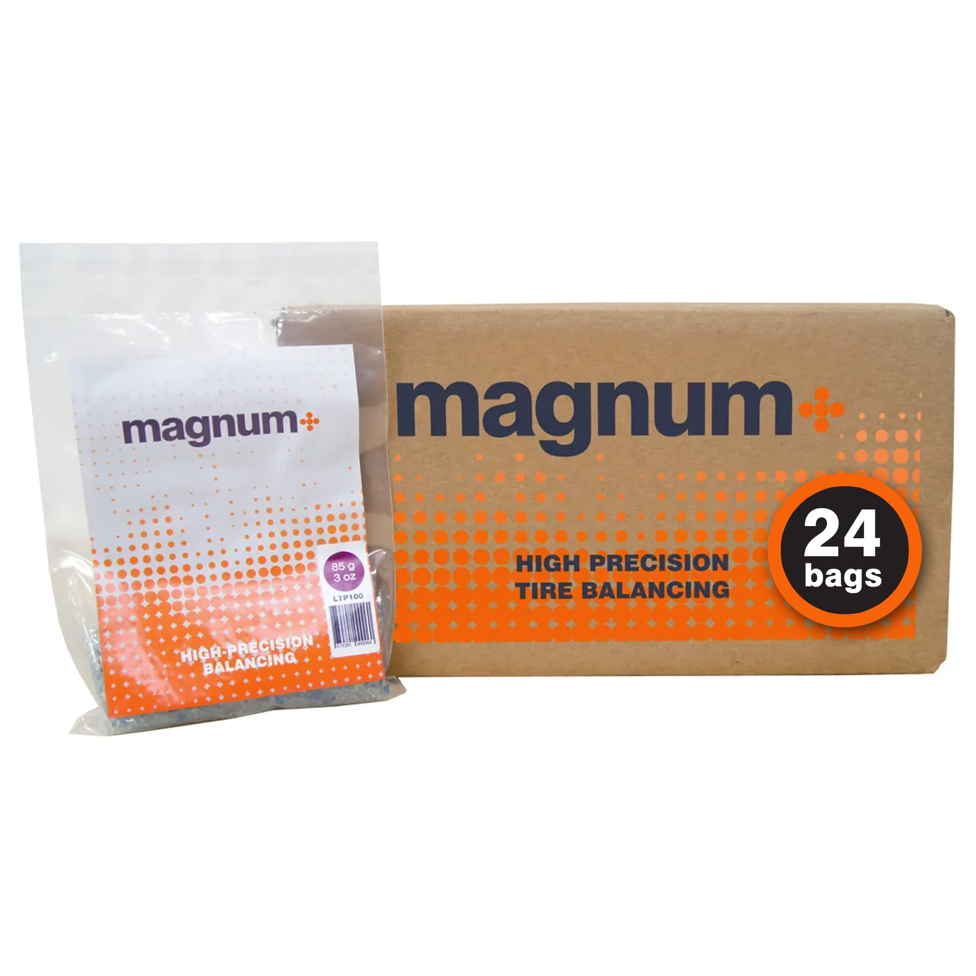 Martins Industries Magnum+ MTP250 Tire Balancing Beads - 24 Bags (8.5oz/240g Each) | TPMS Compatible | Perfect for Truck, RV & Off-Road Vehicle Tire Balancing