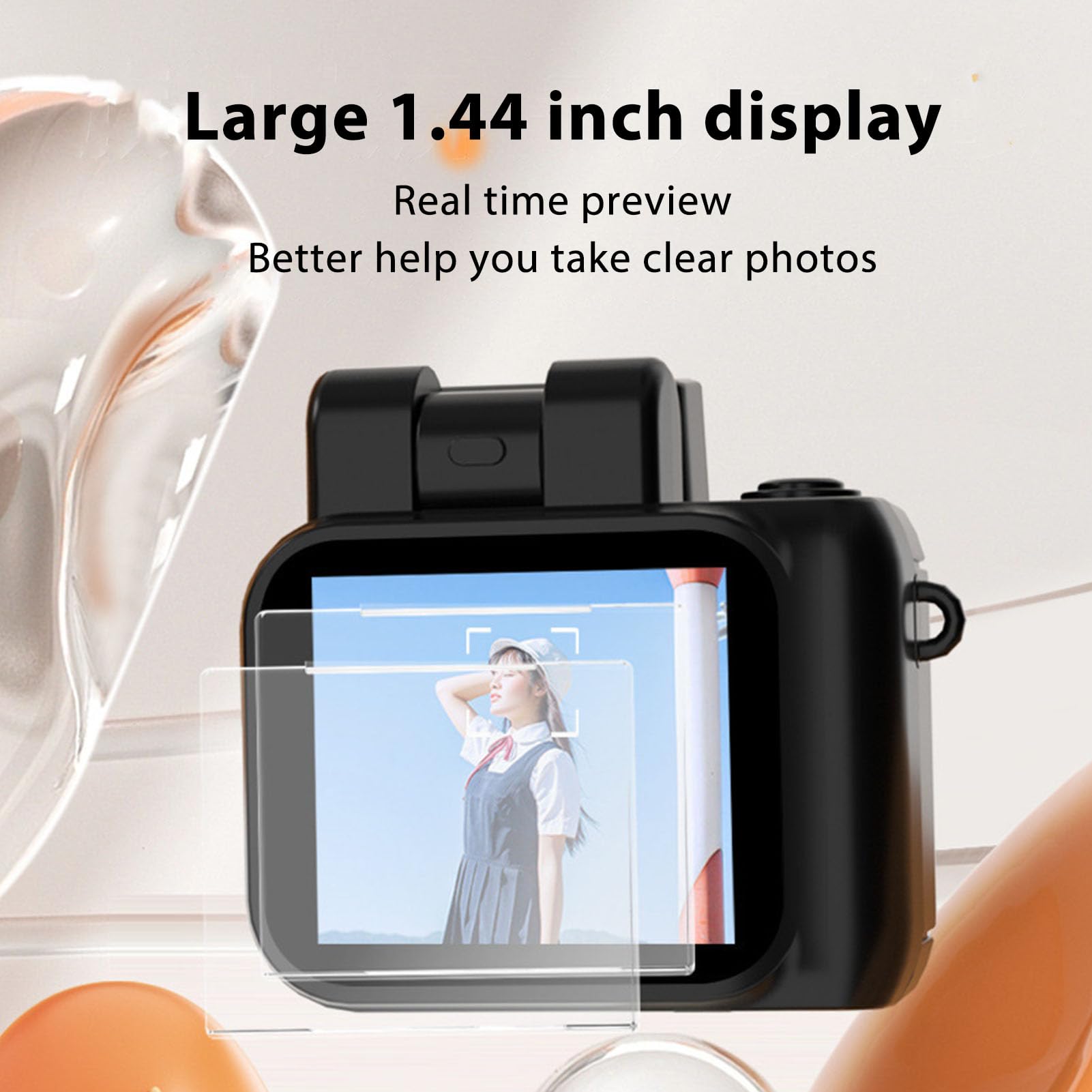 Vbestlife 1080P HD Mini DV Camera - Portable Camcorder with 1.44