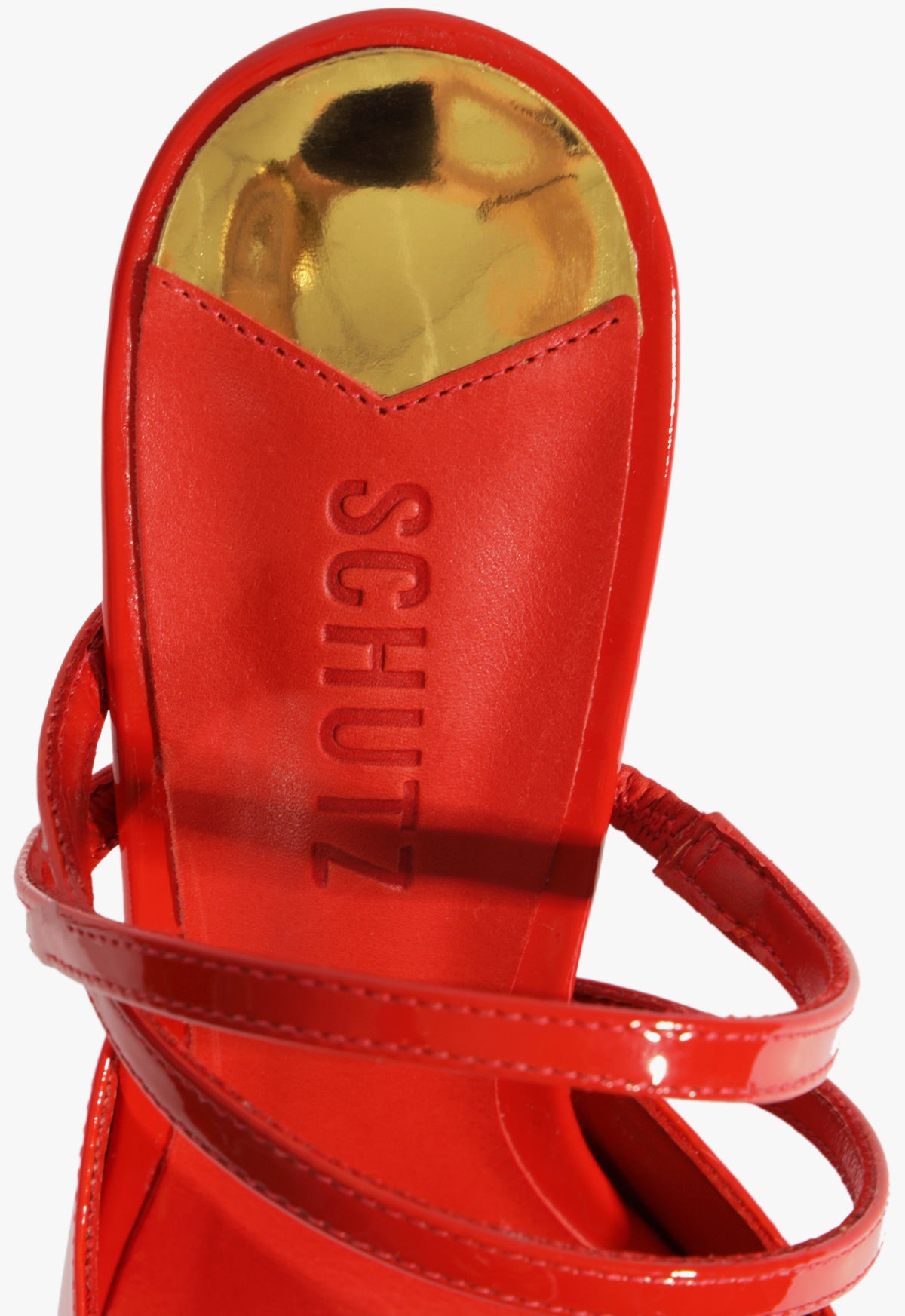 Annie Patent Leather Pump Shoes - R25 Mid Heel Height 2.5