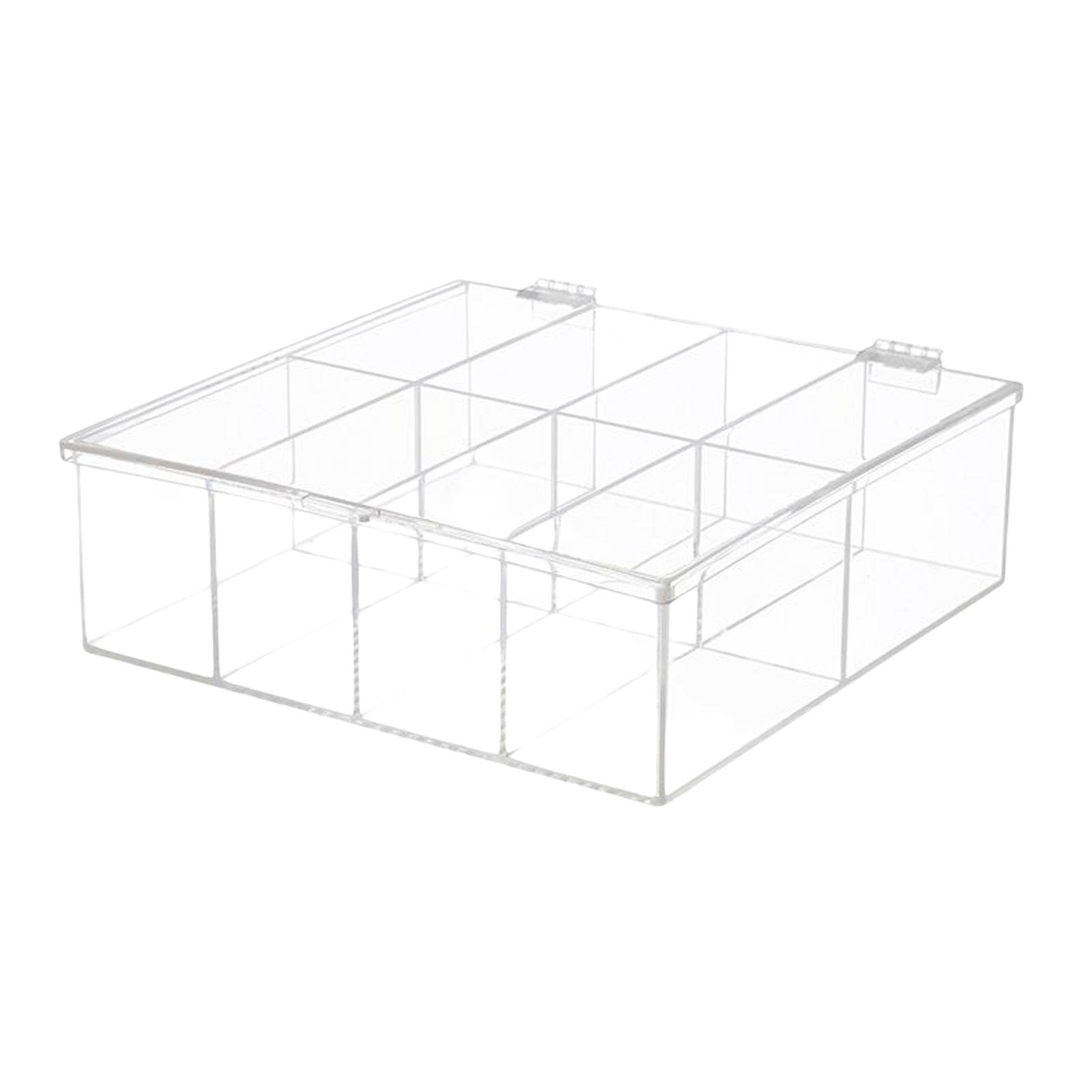 Clear Acrylic Kitchen Organizer - Storage for Cabinets, Countertops & Pantry - Holds Coffee, Sugar & Beverage Packets - Perfect for Coffee Stations, Pantry Shelves & Kitchen Counter Organization