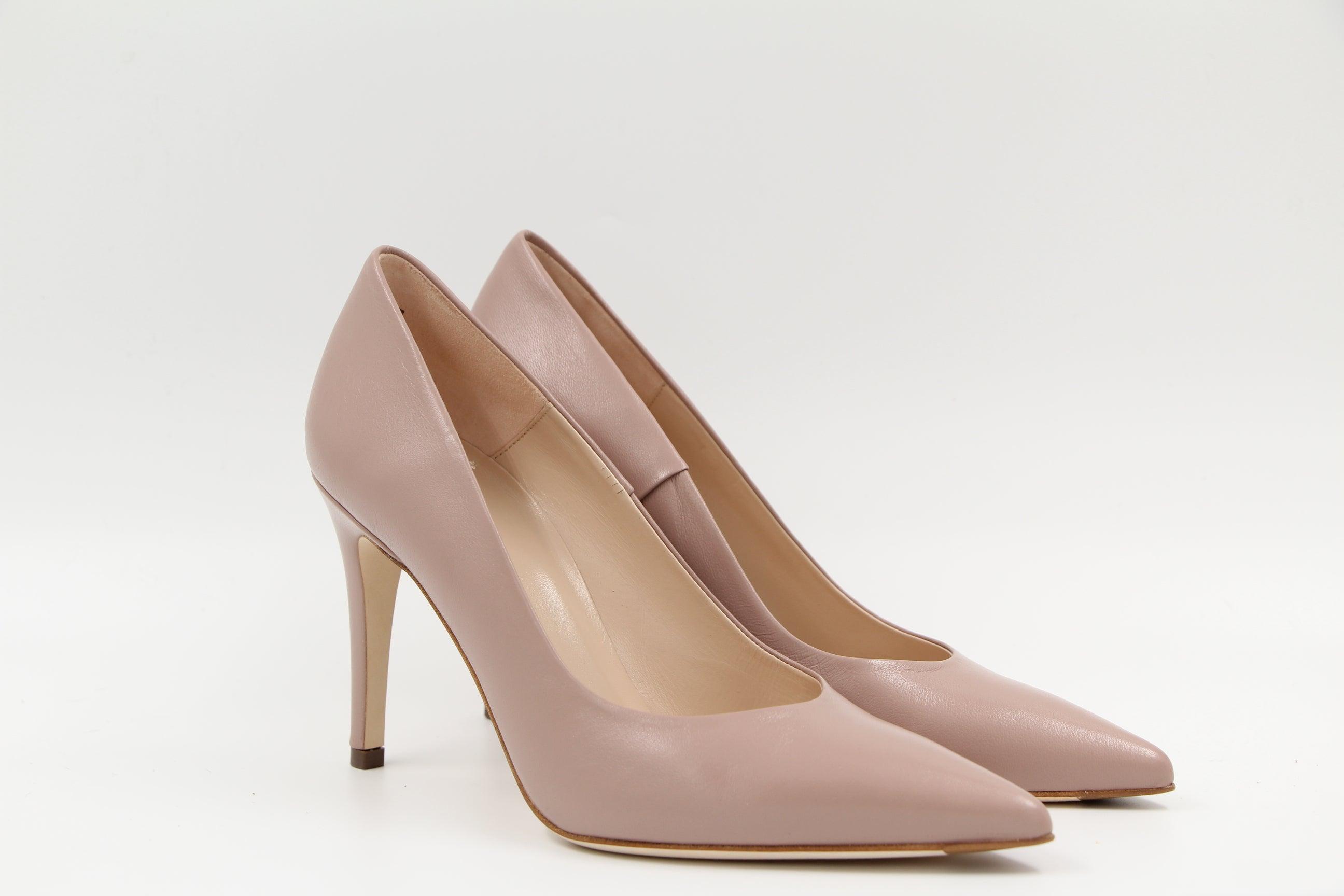 PETER KAISER JALENA Nude Leather Court Shoes for Women - Elegant & Comfortable Dress Pumps for Work, Wedding & Formal Occasions