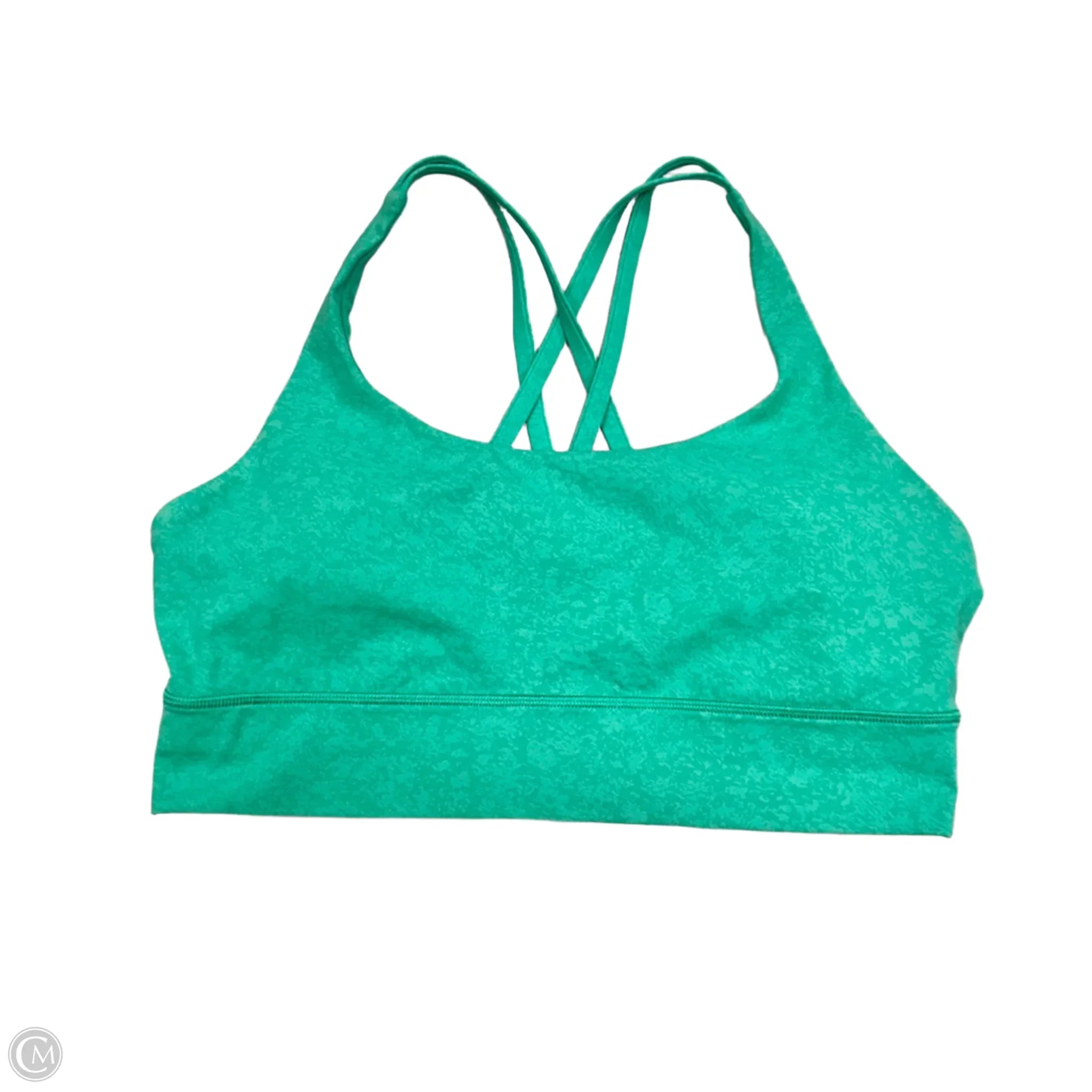 Lululemon Green Athletic Sports Bra for Women - Size 12 - High Impact Workout, Yoga & Running Support - Perfect for Gym, Fitness & Active Lifestyle