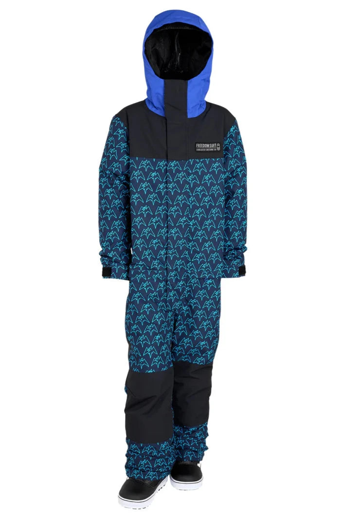 Airblaster Junior's Freedom Insulated Snowsuit 2025 - Waterproof Winter Jacket & Pants Set for Kids - Perfect for Skiing, Snowboarding & Cold Weather Outdoor Activities
