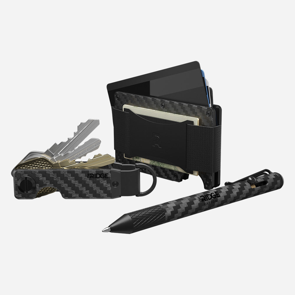 Premium Carbon Fiber 3K Daily Writer Kit - Luxury Pen Set for Office, Business & Gift Giving - Perfect for Professionals, Executives & Special Occasions
