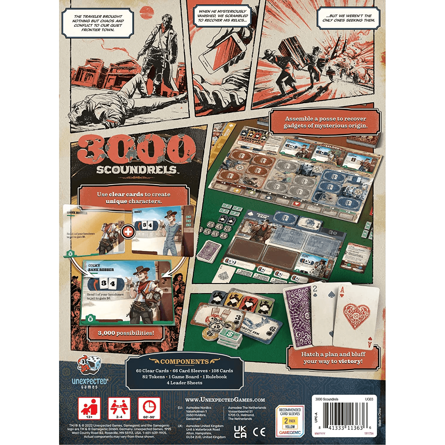 3000 Scoundrels - Strategic Card Game for Adults & Teens | Perfect for Game Nights, Parties & Family Gatherings