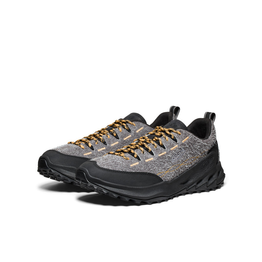 Men's Jasper Zionic Sneakers - Steel Grey/Oak Buff | Lightweight Comfortable Walking Shoes for Running, Gym & Casual Wear