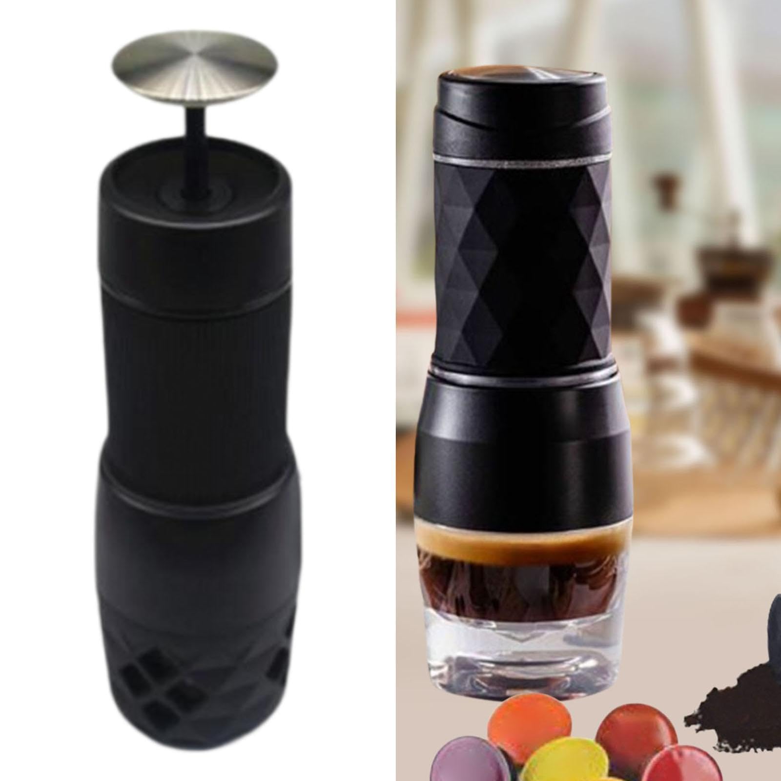 Premium French Press Coffee Maker - 34oz Stainless Steel Coffee & Tea Press Pot for Camping, Travel, Home & Office Use - Ideal Gift for Coffee Lovers (Black)