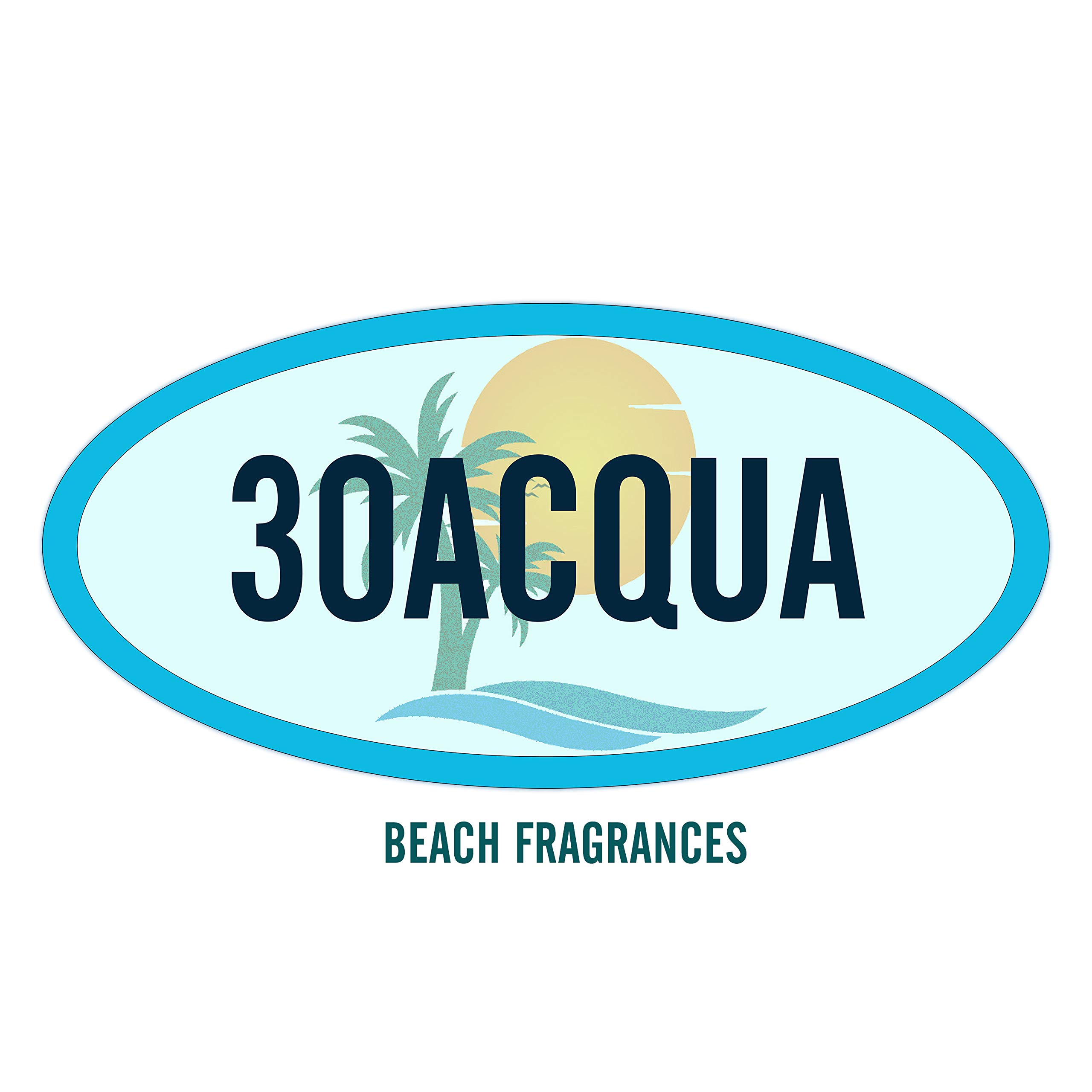 Santa Rosa Beach Fragrance Oil - Tropical Fruity Floral Perfume with Sweet Scent Notes, 10ml Roll On Essential Oil for Aromatherapy, Home & Office Diffuser, Gift Giving