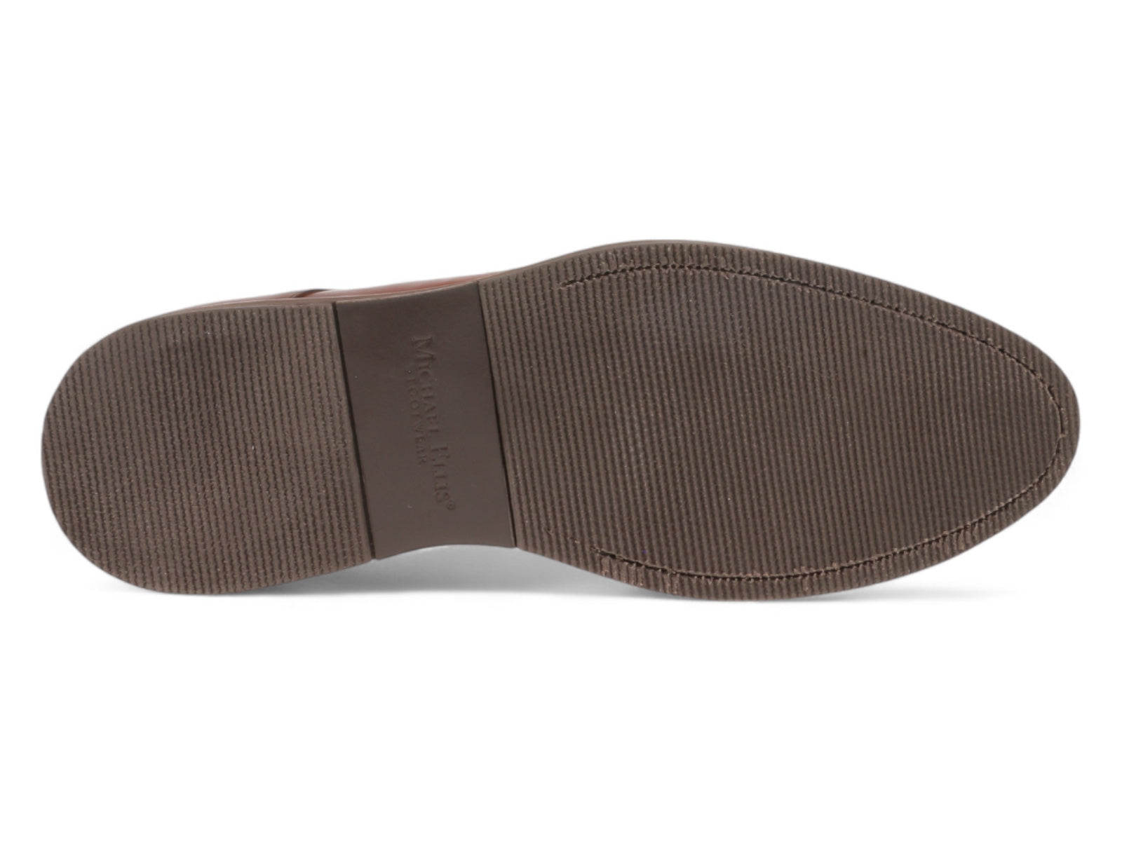 Michael Ellis Elliott Apron Dress Shoe in Whiskey Brown - Premium Men's Oxford Shoes for Business, Weddings & Formal Occasions