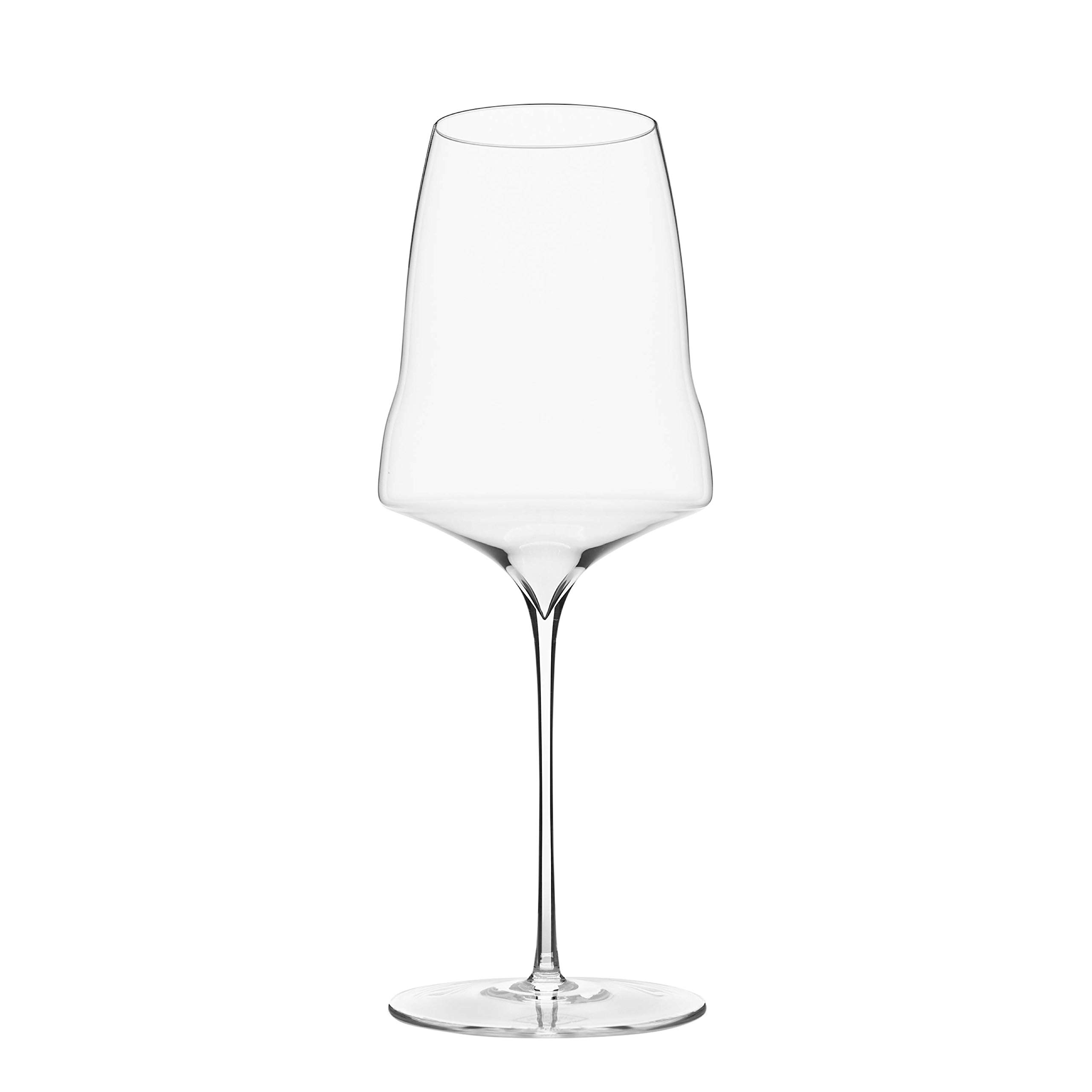 Kurt Josef Zalto Josephine No. 2 Universal Wine Glasses - Set of 1 Handcrafted Crystal Glassware for Red Wine, White Wine & Champagne - Perfect for Fine Dining, Gifts & Special Occasions