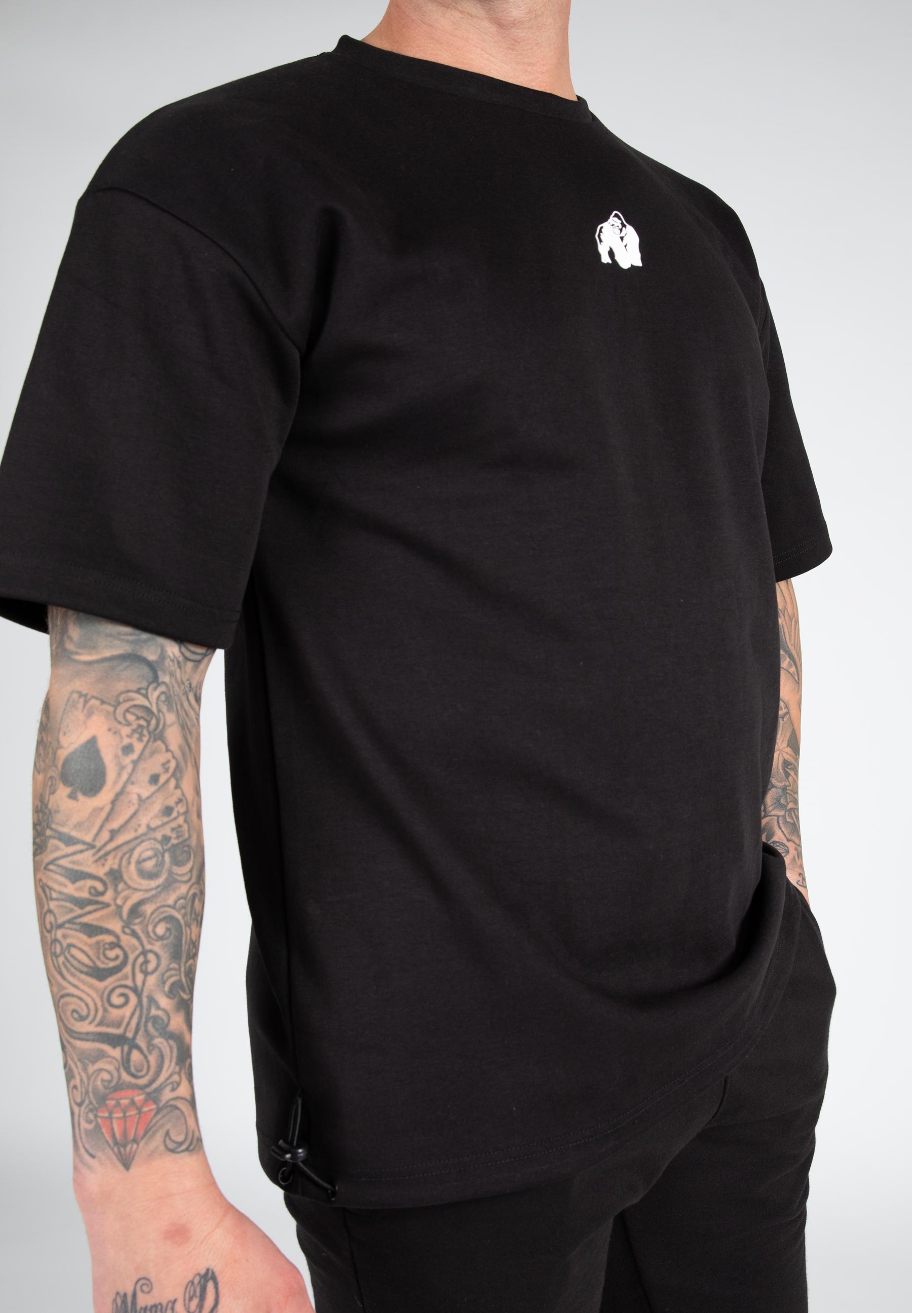 Premium Dayton Black T-Shirt for Men - Soft Cotton Crew Neck Tee - Perfect for Casual Wear, Gym & Everyday Outfits
