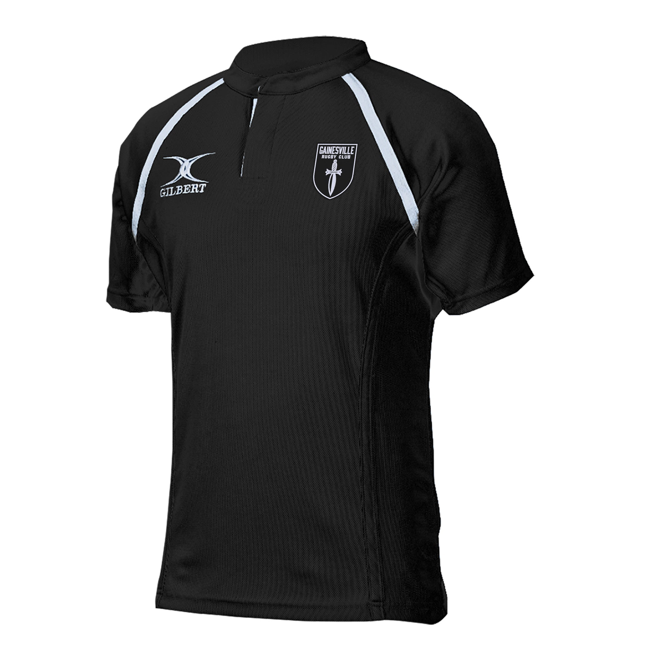 Gainesville Spartans RFC Gilbert Xact II Rugby Jersey - High-Performance Breathable Rugby Shirt for Men - Perfect for Matches, Training & Fan Support