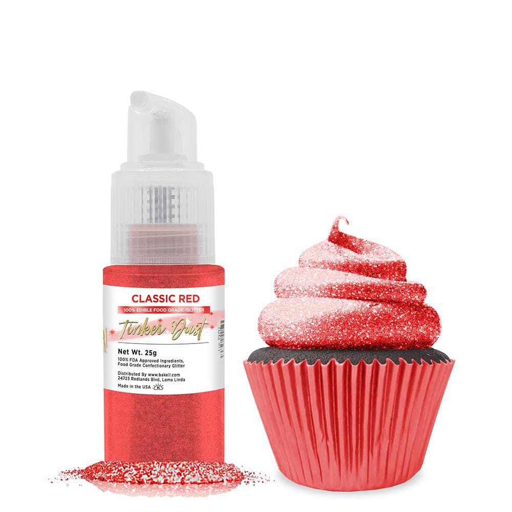 Classic Red Tinker Dust® Glitter Spray Pump - Bulk Case for Private Label | Perfect for DIY Crafts, Party Decorations & Cosmetics