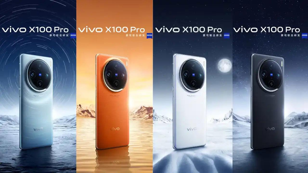 Vivo X100/X100 Pro 5G Smartphone (16GB RAM, 1TB Storage) - Premium Android Phone for Photography, Gaming & Business Use