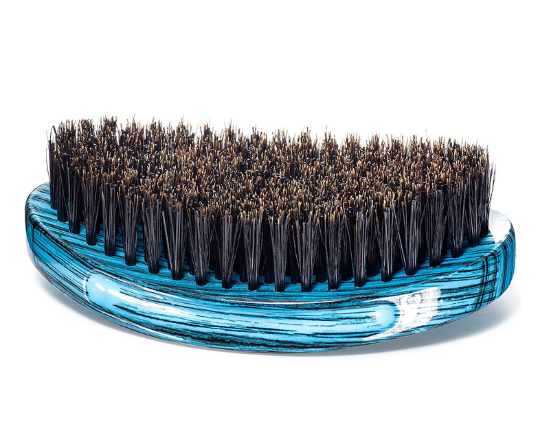 Torino Pro Curved Wave Brush #1770 - Medium & Hard Bristles for Smooth Detangling & Styling - Perfect for Curly, Wavy & Thick Hair Types at Home or Salon