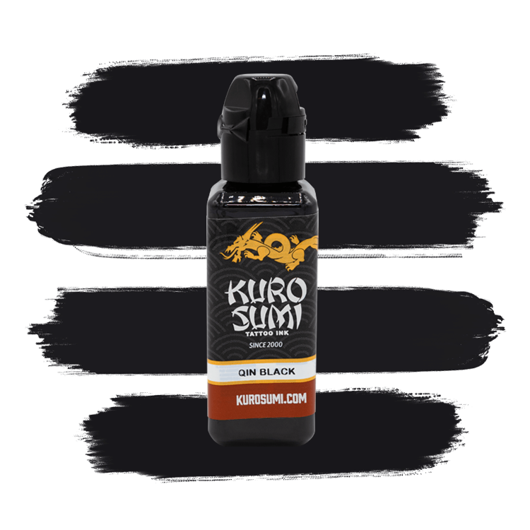 Kuro Sumi Great Wall Tattoo Ink Set - Professional Tattoo Artist Supplies for Realistic & Traditional Tattoos - Perfect for Sleeves, Portraits, and Body Art