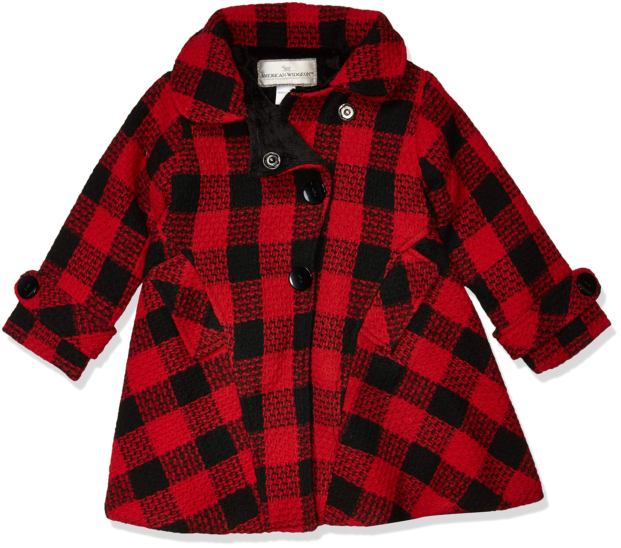Widgeon Girls' Flounce Coat - Stylish Winter Jacket for Kids, Waterproof & Warm Outerwear - Perfect for School, Playdates & Outdoor Adventures