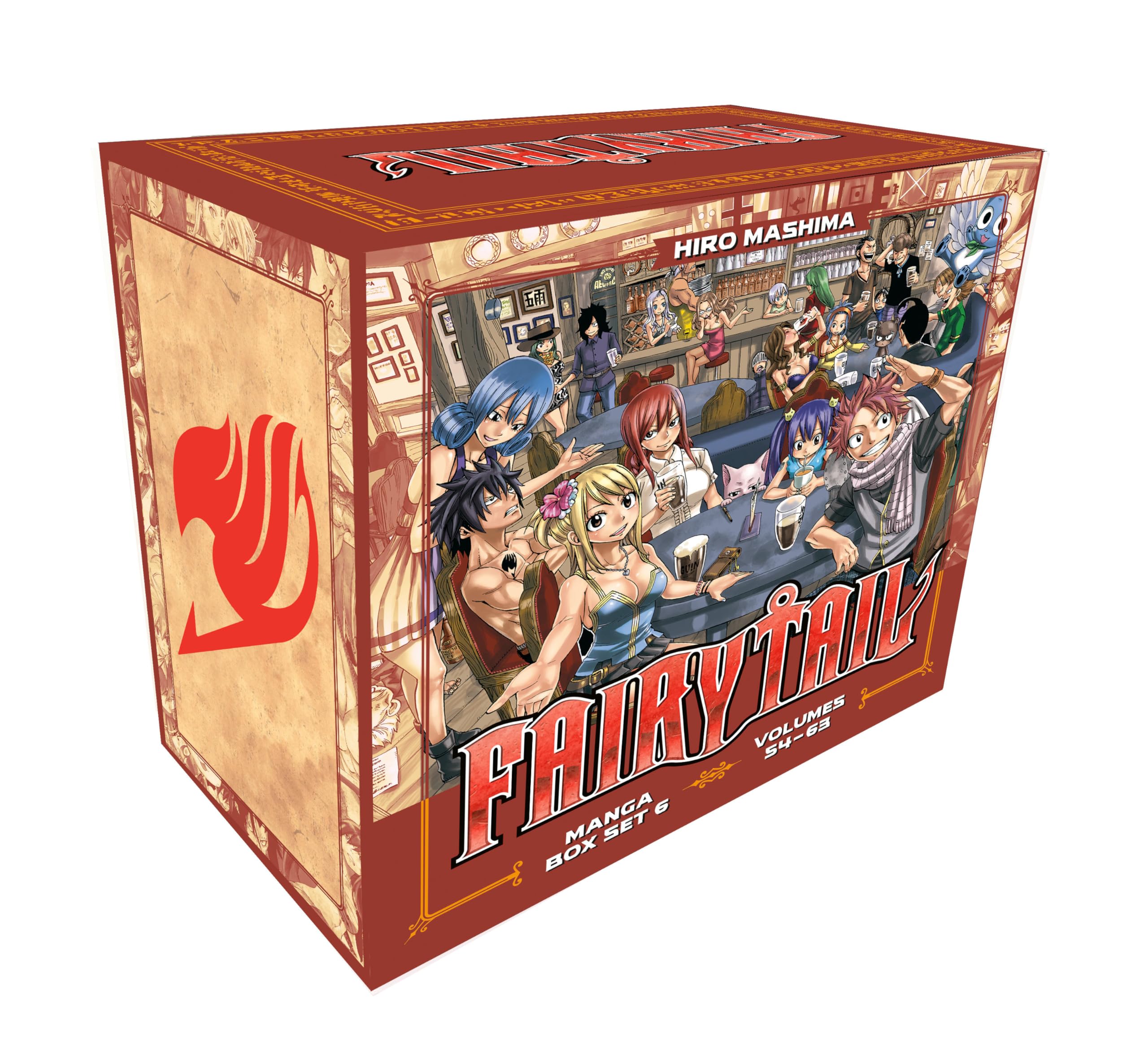 Fairy Tail Manga Box Set 6 - Complete Collection Volumes 51-60 | Japanese Anime Graphic Novels for Teens & Adults | Perfect Gift for Anime Fans & Manga Collectors | Great for Reading, Collecting & Display