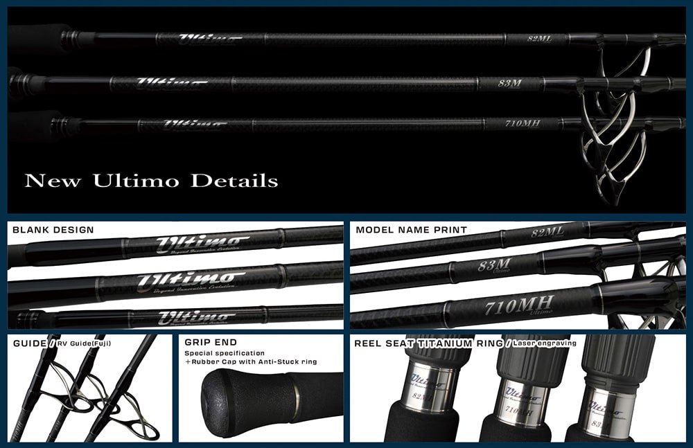 Ripple Fisher Ultimo 2023 Spinning Rods - Premium Fishing Rod for Freshwater & Saltwater Anglers | Ideal for Bass, Trout & Saltwater Fishing