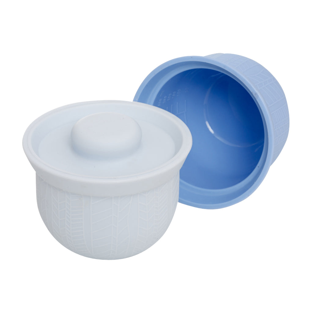 Wean Meister Adora Bowls - 2 Pack Baby Feeding Bowls with Lids, BPA-Free Toddler Bowls for Solid Foods | Perfect for Home, Travel & Daycare Use