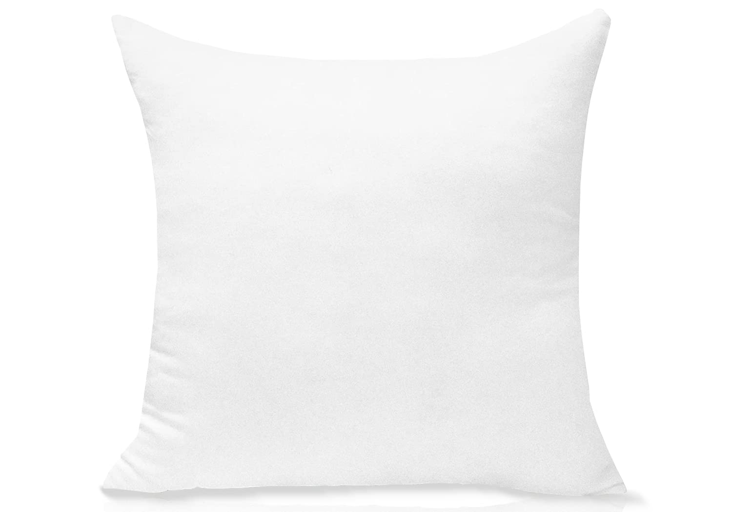 Premium Hypoallergenic Throw Pillow Inserts 20x20 Inches - Soft Square Pillow Stuffer for Decorative Covers, Cushion, Bed, Couch & Sofa (Set of 1) - Perfect for Home Decor, Living Room, Bedroom & Office Comfort