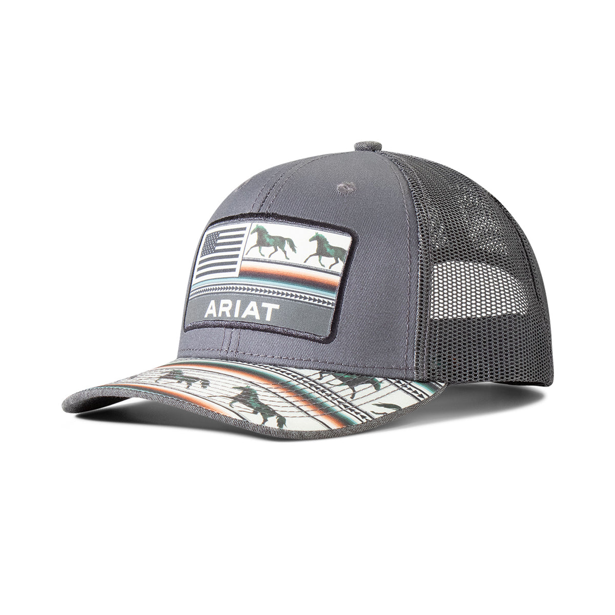 Ariat Women's Baseball Cap - Stylish American Horse Design for Equestrian, Outdoor & Casual Wear