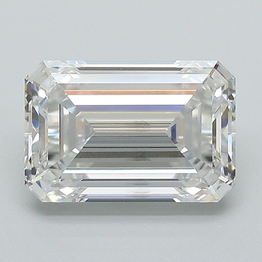 3.01 Carat E VS2 Emerald Lab Grown Diamond - Elegant Engagement Ring for Women, Perfect for Proposals & Special Occasions