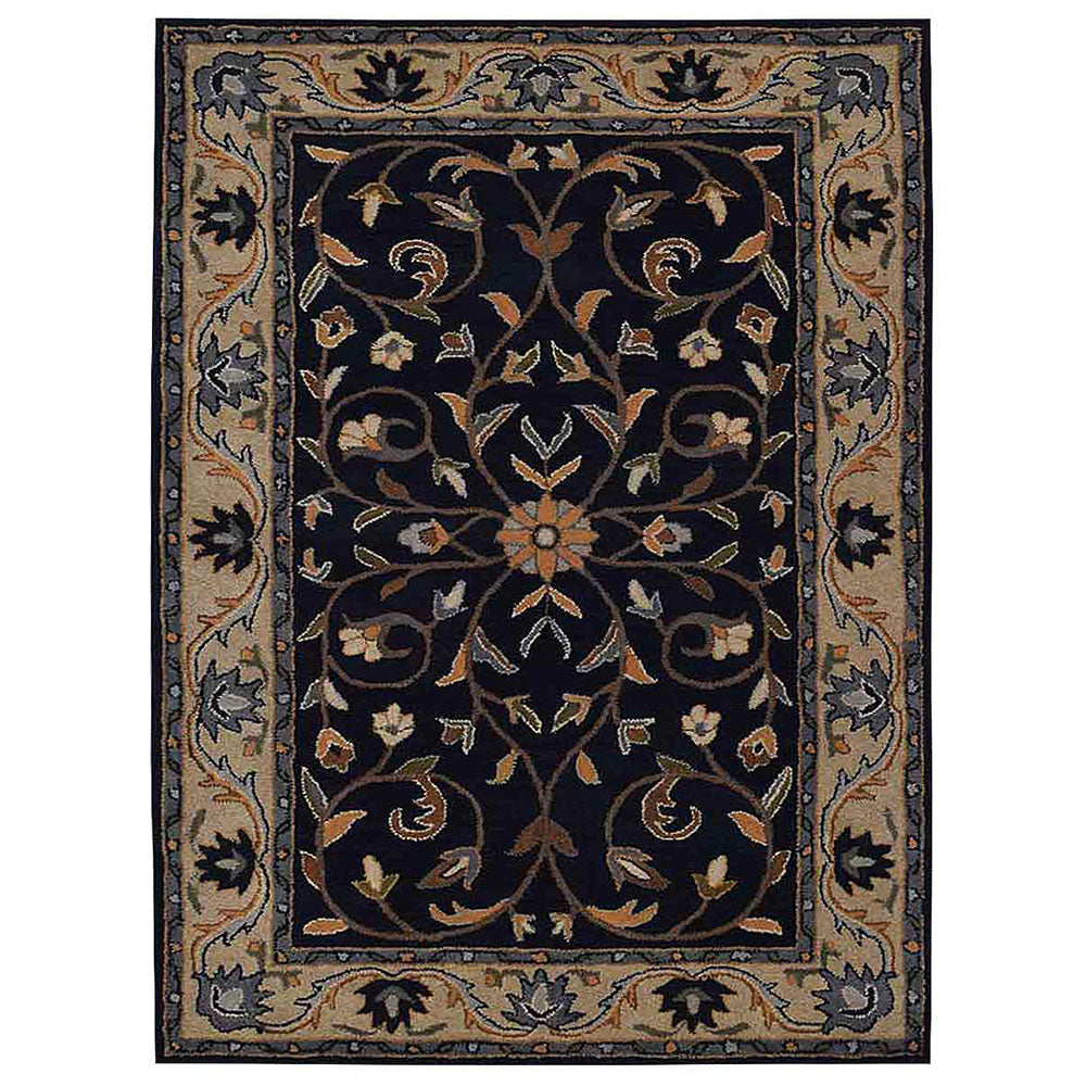 Gombud Hand Tufted Wool Area Rug - Soft Non-Slip Living Room Carpet for Bedroom, Dining Room & Home Decor | Cozy & Durable Floor Mat