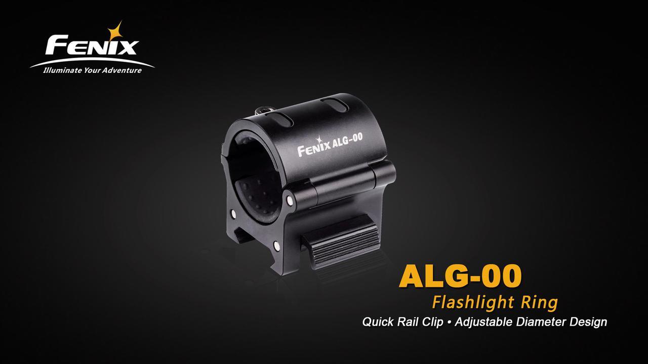 Fenix ALG-00 LED Flashlight Ring - Compact, Rechargeable, and Bright for Outdoor Adventures, Camping, and Emergency Situations