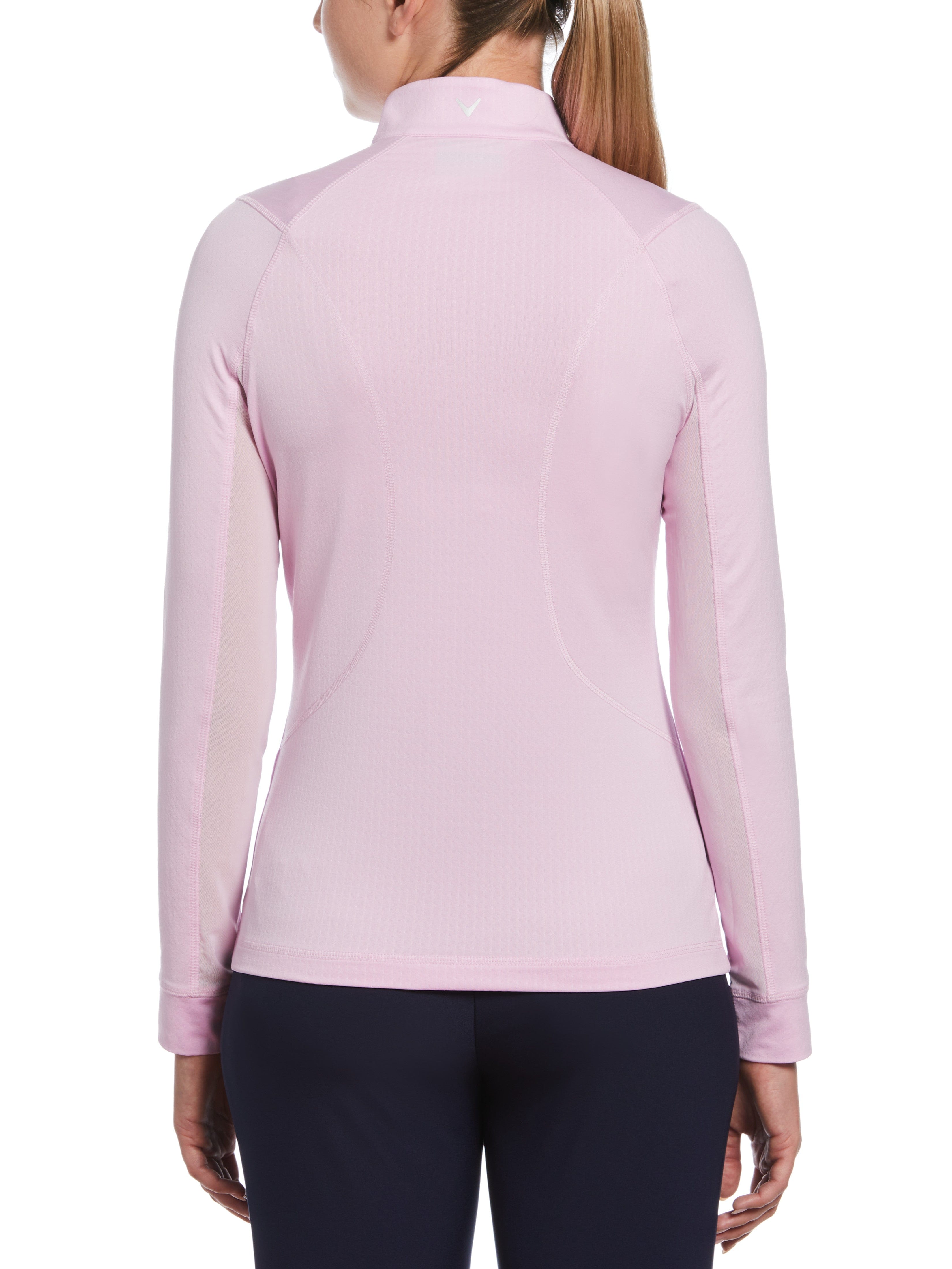 Women's 1/4 Zip Seamless Long Sleeve Top - Athletic Workout Shirt for Running, Yoga & Gym Training